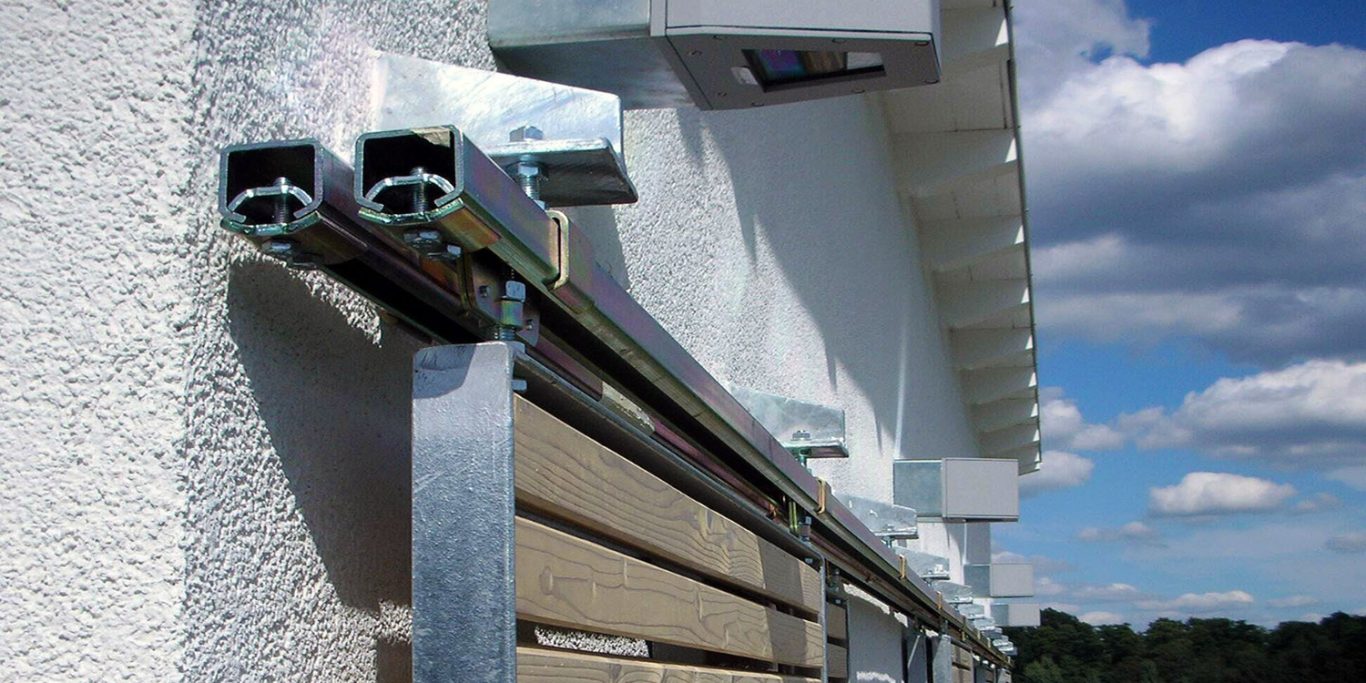 Detailkonstruktion Architektur-Entwurf für ein Konstruktionsdetail am Neubau