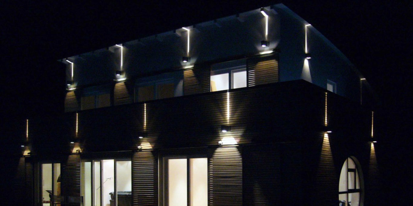 Beleuchtung Neubau Beleuchtung eines Neubaus